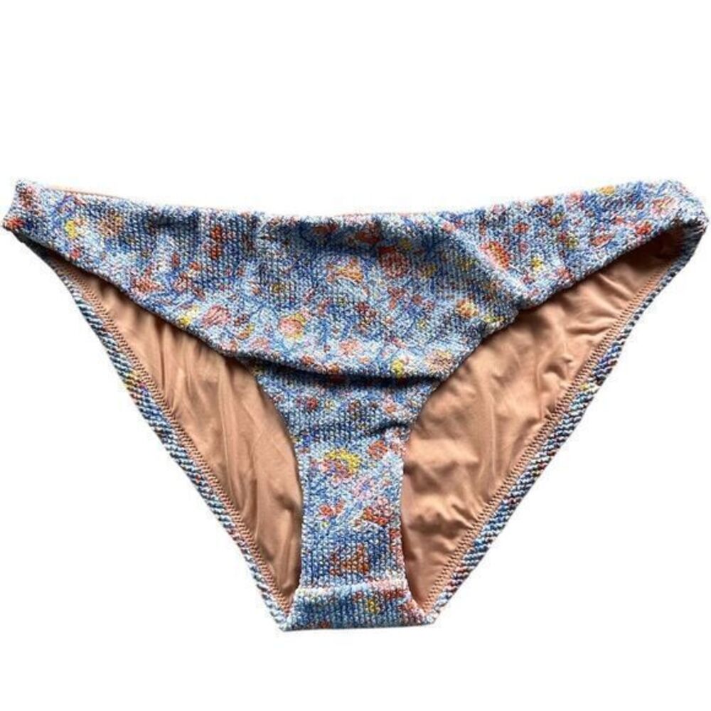 NWT J Crew Women's XXL Scrunchie Hipster Bikini Bottom Afternoon Floral Swimwear